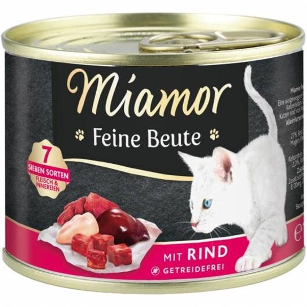 Miamor Dose Feine Beute Rind 185g