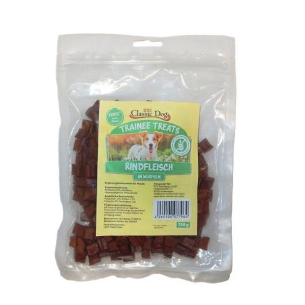 Classic Dog Trainee Treats Rindfleischwürfel 250 g
