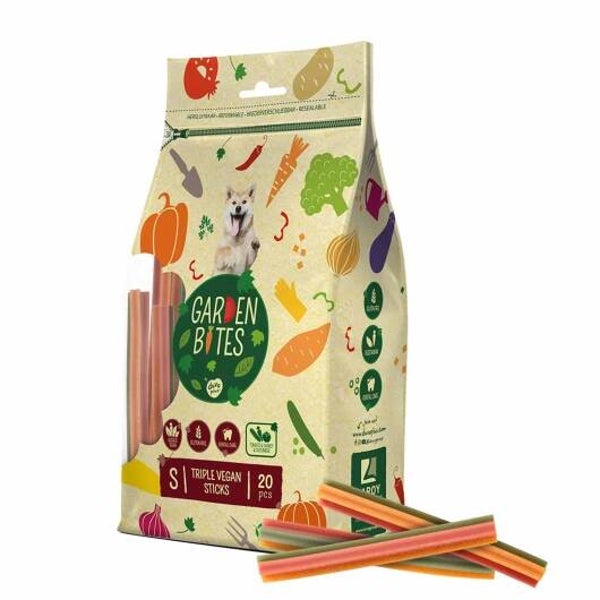 Garden Bites Dreifach Vegane Sticks S - 13cm / 20 Stück