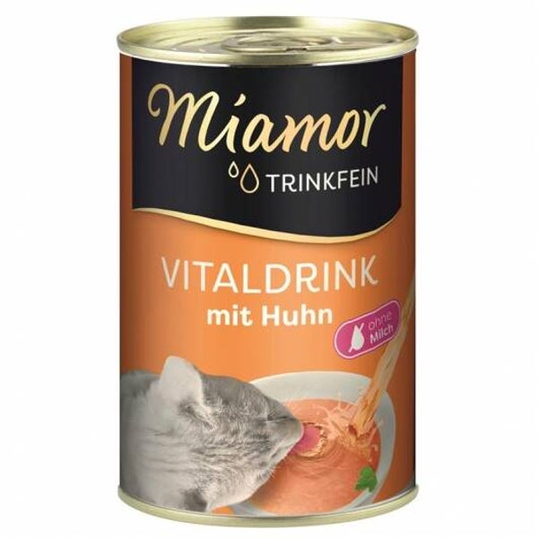Miamor Trinkfein Vitaldrink mit Huhn 24x a 135ml