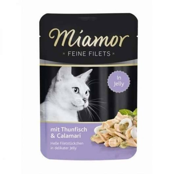Miamor Feine Filets PB 100g Thun & Calamari
