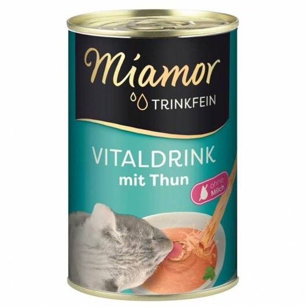 Miamor Trinkfein Vitaldrink mit Thun 24x a 135ml
