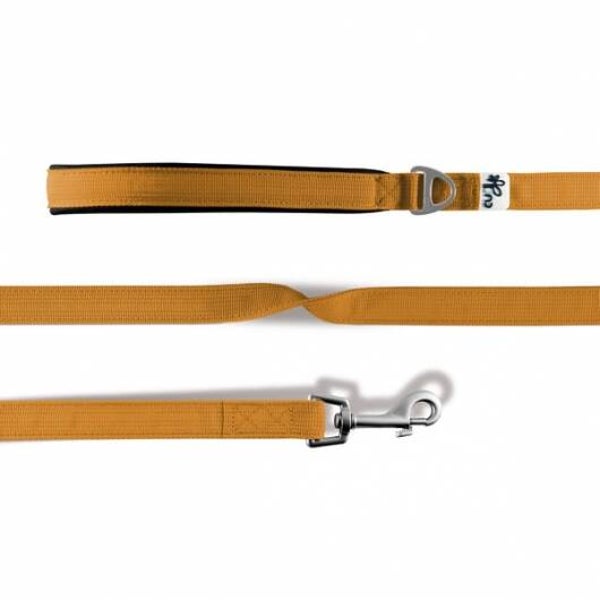 Curli Basic Leine Nylon - Orange 140cm/2,0cm
