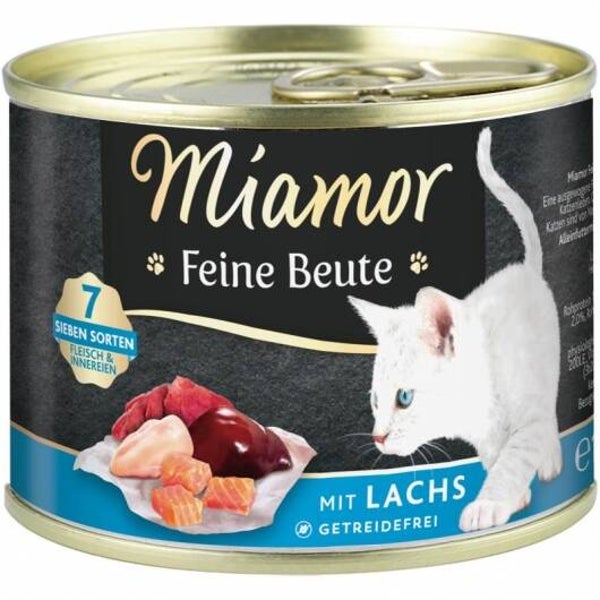 Miamor Dose Feine Beute Lachs 185g