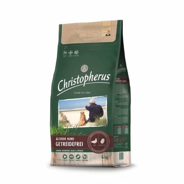 Christopherus Getreidefrei Senior Ente + Kartoffel 4 kg