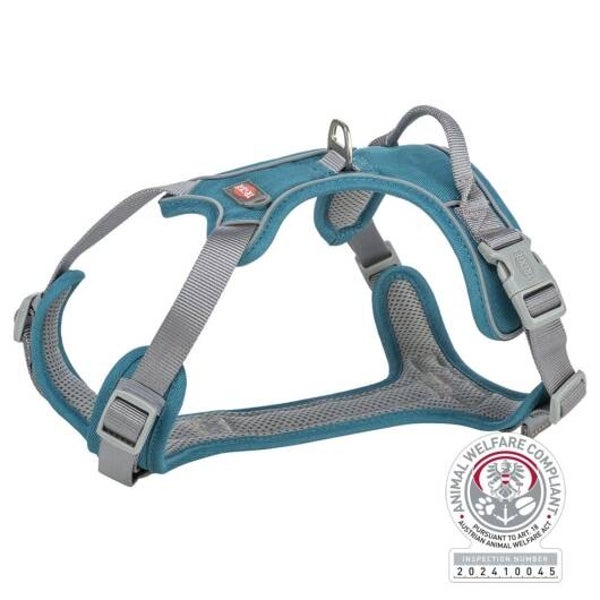 Trixie Premium Active Geschirr - petrol