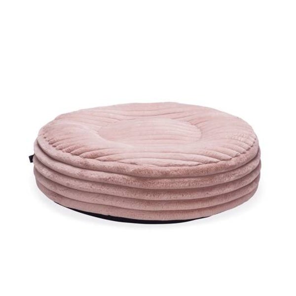 Designed by Lotte Hundebett Reza - rund, rosa