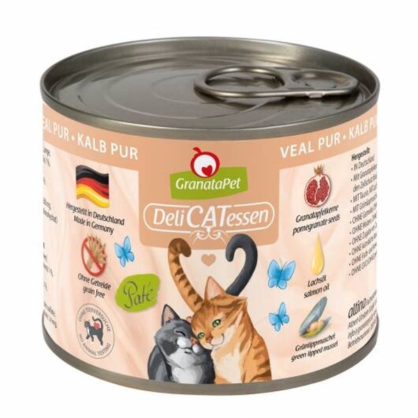 GranataPet Delicatessen Dose Kalb PUR 200 g