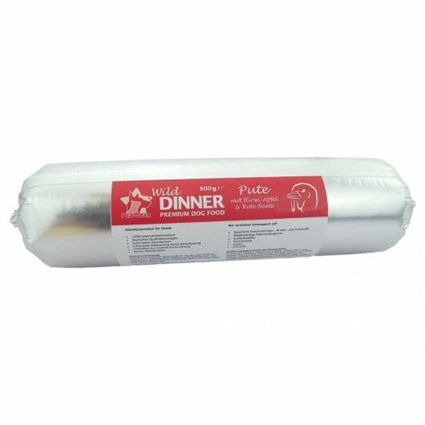 Wild Dinner Gourmet-Wurst Pute mit Hirse 800 g