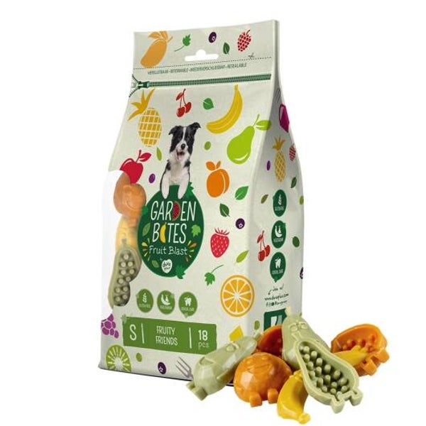 Garden Bites Fruity Friends S - 7cm / 18 Stück