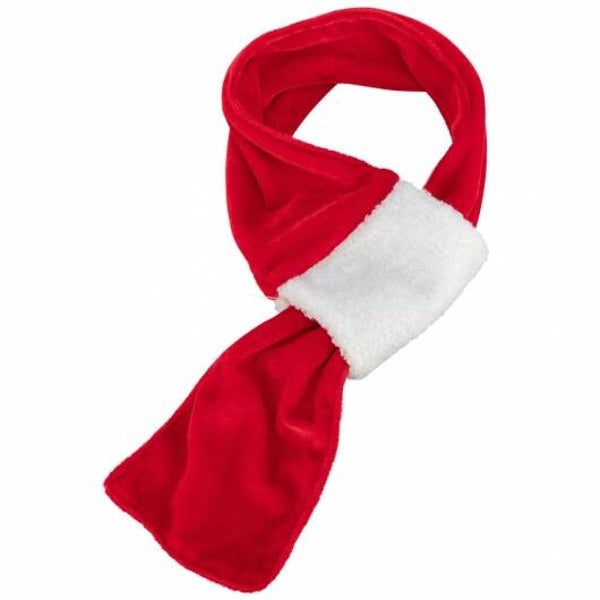 Trixie Xmas Schal - rot/weiß 50 cm