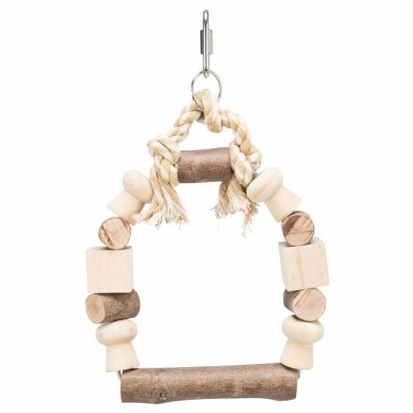 Trixie Bogenschaukel mit Holzklötzen Klein
