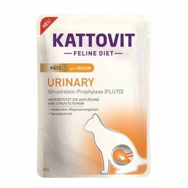 Kattovit PB Feline Urinary Paté mit Huhn 85g