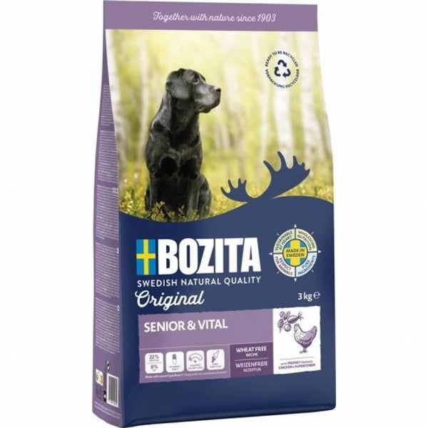 Bozita Original Senior & Vital weizenfrei 3 kg