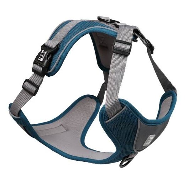 Duvoplus EXPLOR Ultimate Fit No-Pull-Geschirr - petrol blue
