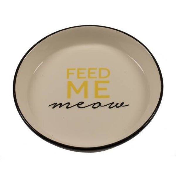 Duvoplus Katzennapf Stone Feed Me Meow