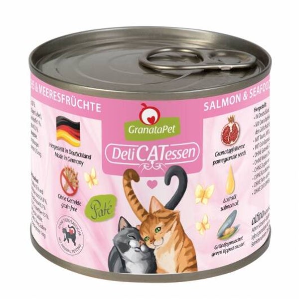 GranataPet Delicatessen Dose Lachs & Meeresfrüchte 200g