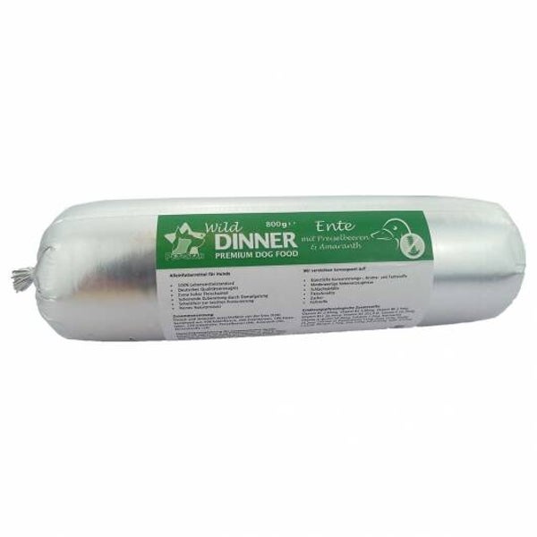 Wild Dinner Gourmet-Wurst Ente mit Preiselbeeren 800 g