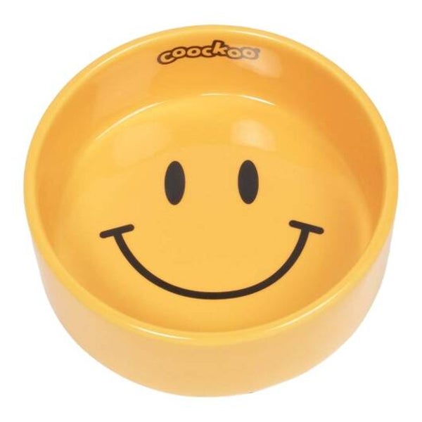 Coockoo Futternapf Smiley 430ml-13.5x13.5x5cm