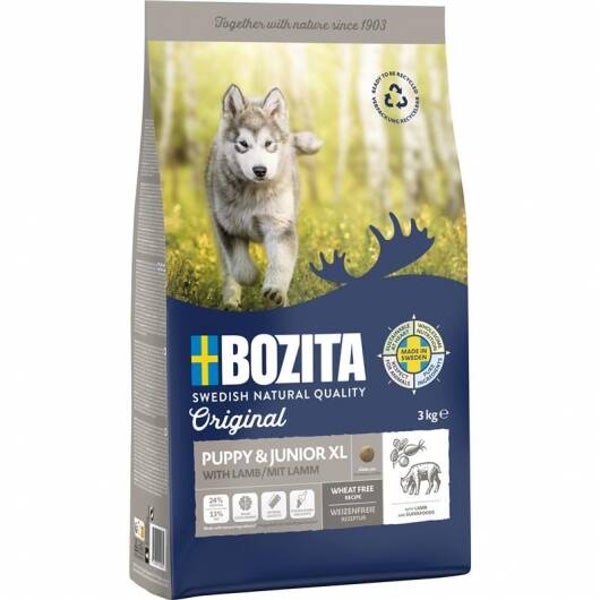 Bozita Original Puppy & Junior Lamb XL 3 kg