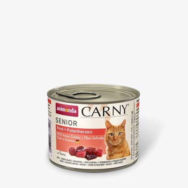 Animonda Cat Dose Carny Senior Rind & Putenherzen 200 g