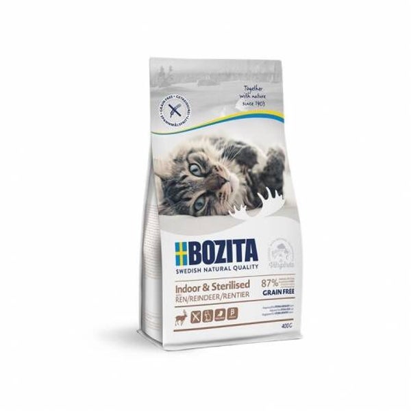 Bozita Indoor & Sterilised Grainfree Reindeer 400 g