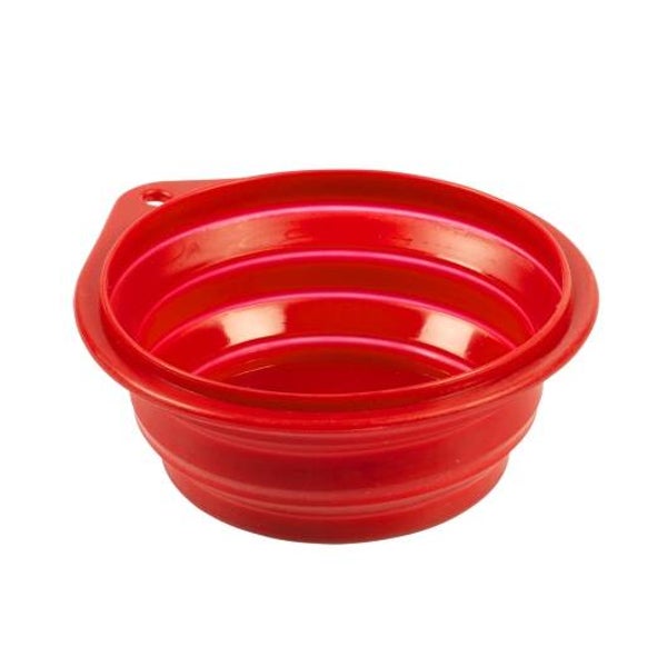 Duvo Silikon-Reisenapf - rot 250ml-11cm