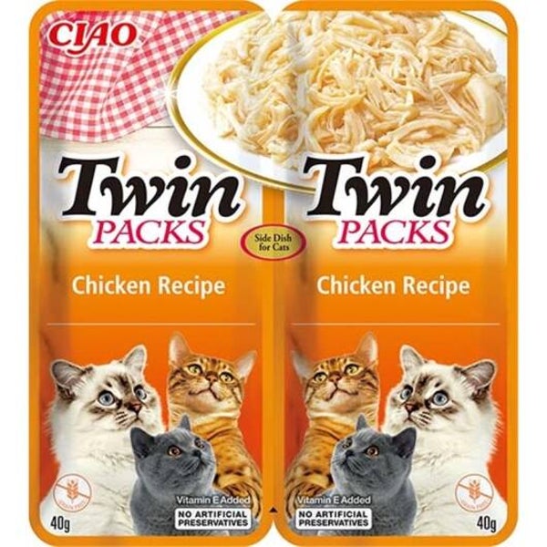 Inaba Ciao TwinPack Chicken in Chicken Broth 2x40g