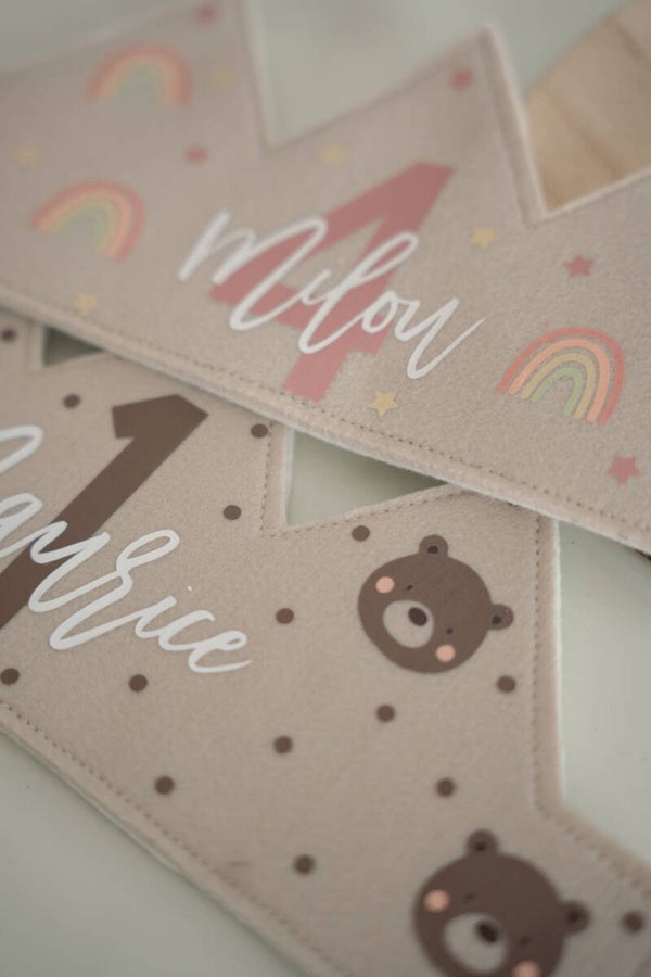 Verjaardagskroon - eigen thema