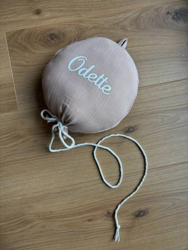 Stoffen ballon met naam