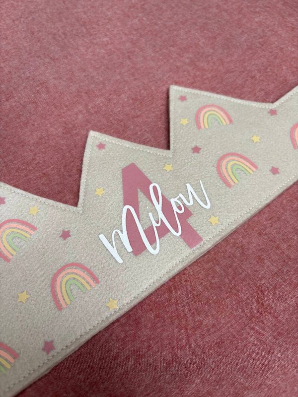 Verjaardagskroon - Regenboog