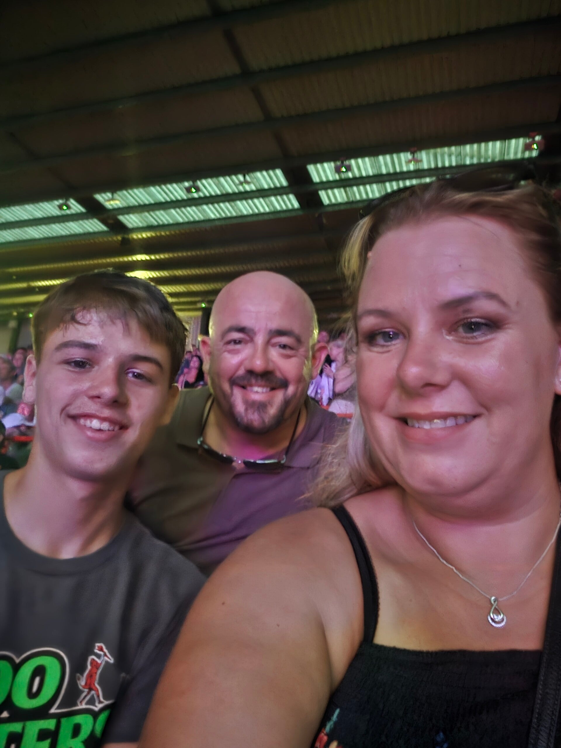 The Cookes at Foo Fighters, Anfield, Liverpool