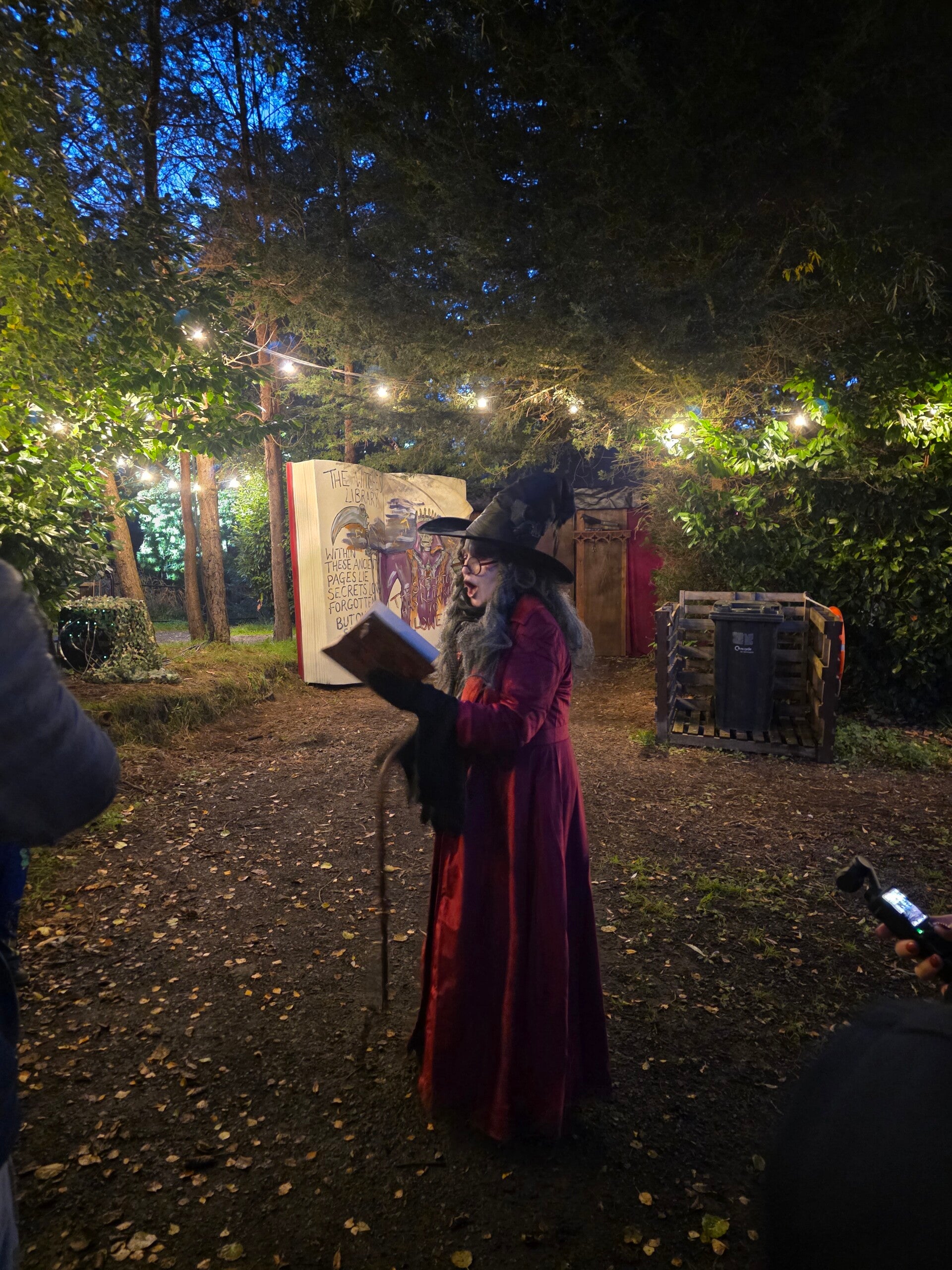 Halloweenville, Partridge Lakes, Halloween Light Trail,