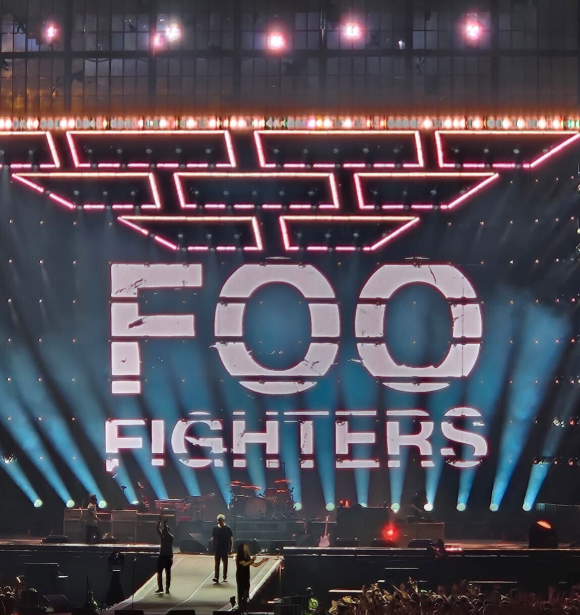 The Cookes at Foo Fighters, Anfield, Liverpool