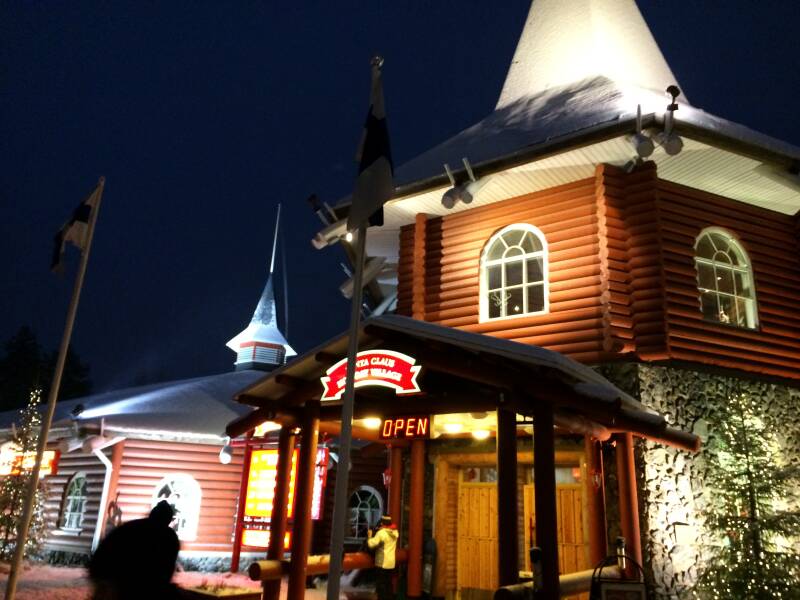 Santa Claus Holiday Village in Rovaniemi, Finland