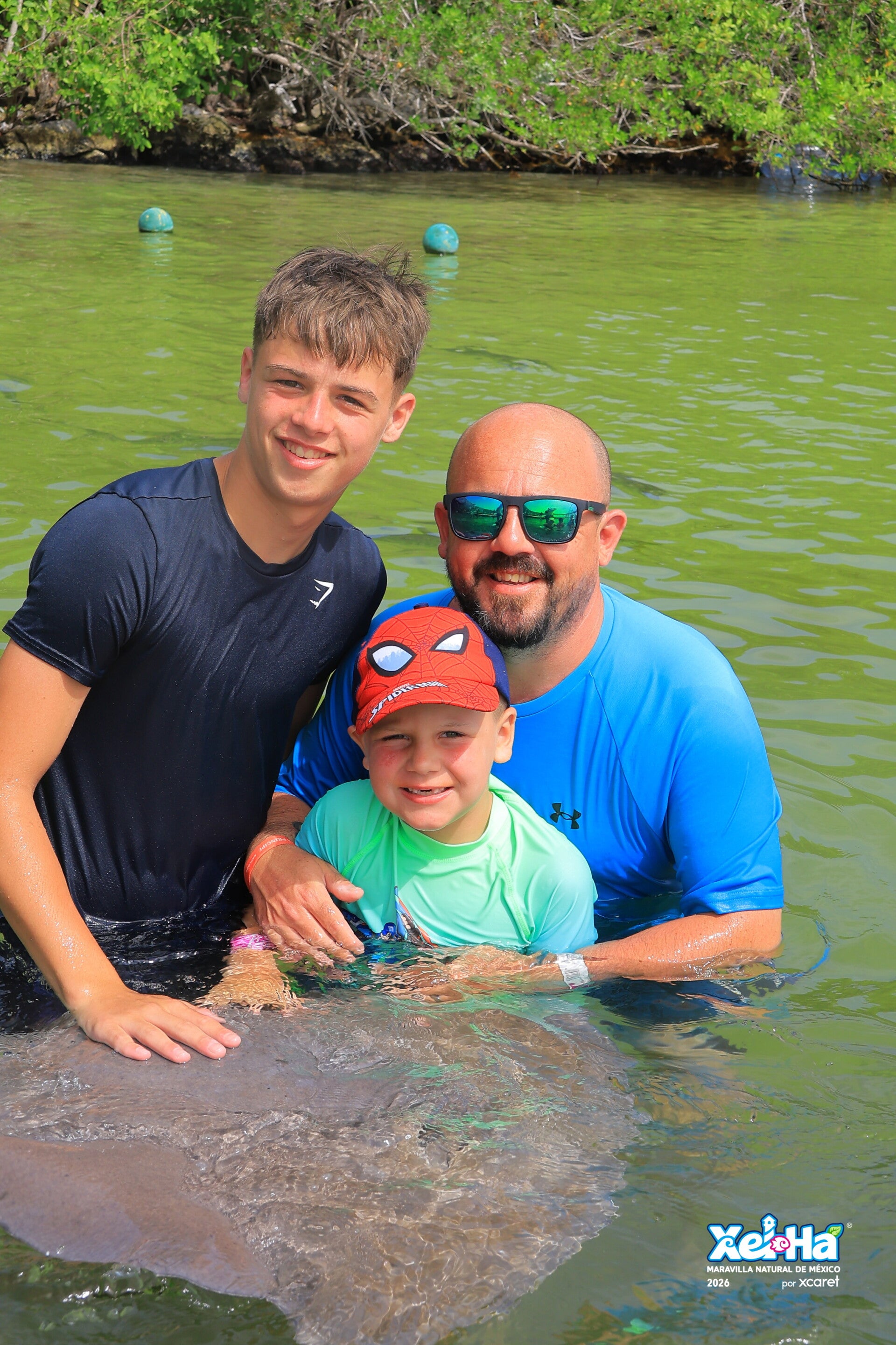 Stingray Experience at Xel Ha, Mexico