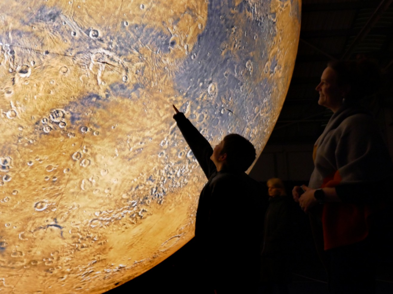 Luke Jerram, Mars, Warrington Arts Festival