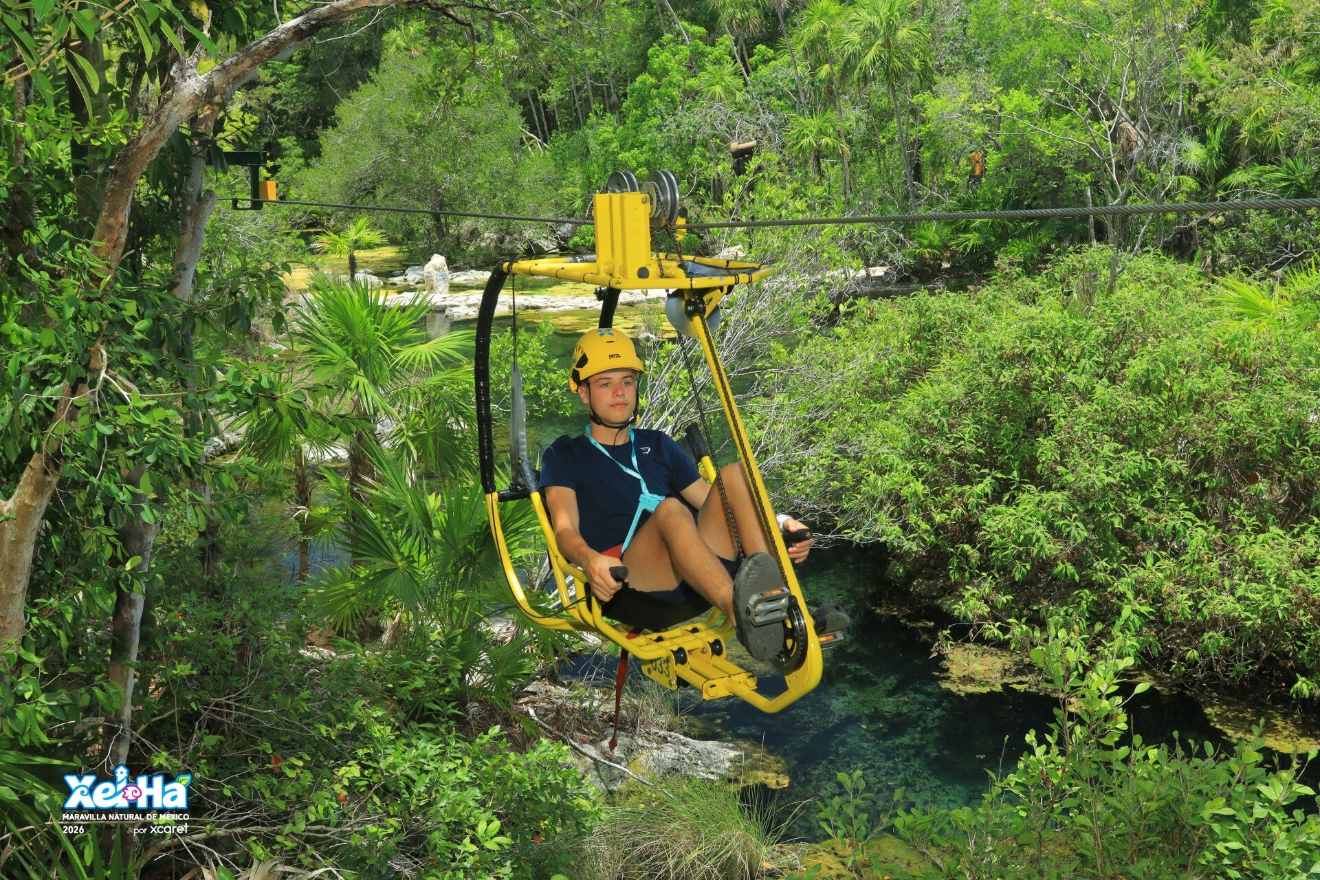 Zip Bikes at Xel Ha, Mexico