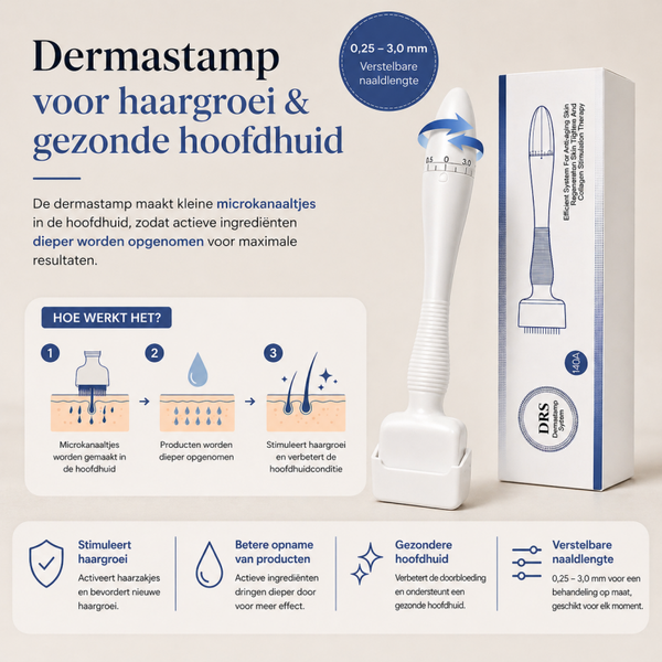 Dermastamp – Voor Haargroei