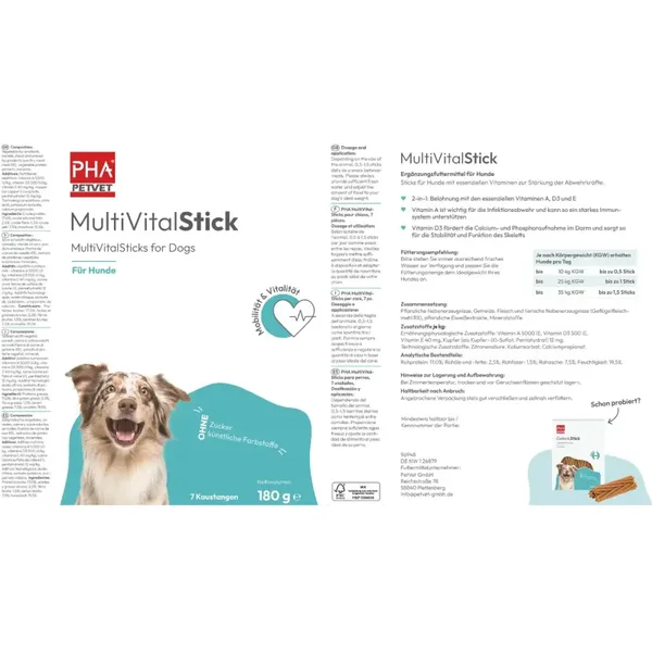 PHA PETVET MULTIVITALSTICKS