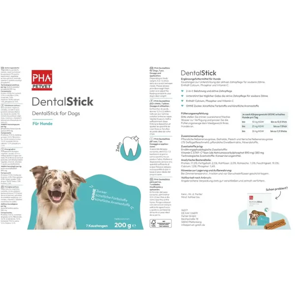PHA PETVET DENTALSTICK