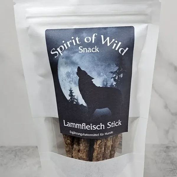 SPIRIT OF WILD DOG SNACK LAMMFLEISCH STICK
