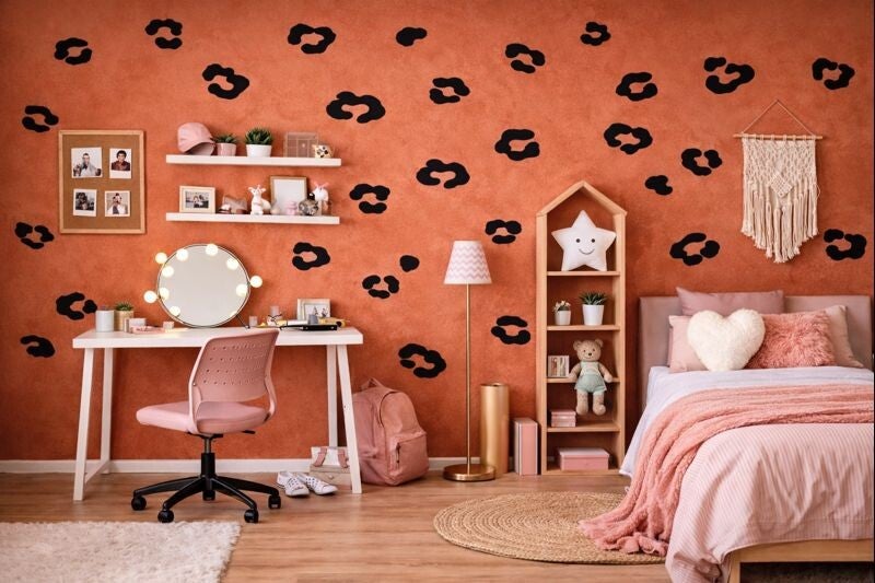 Muursticker | panter vlekken