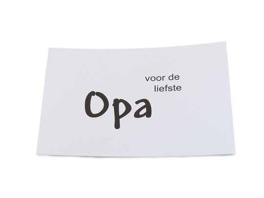 Kaartje | liefste opa