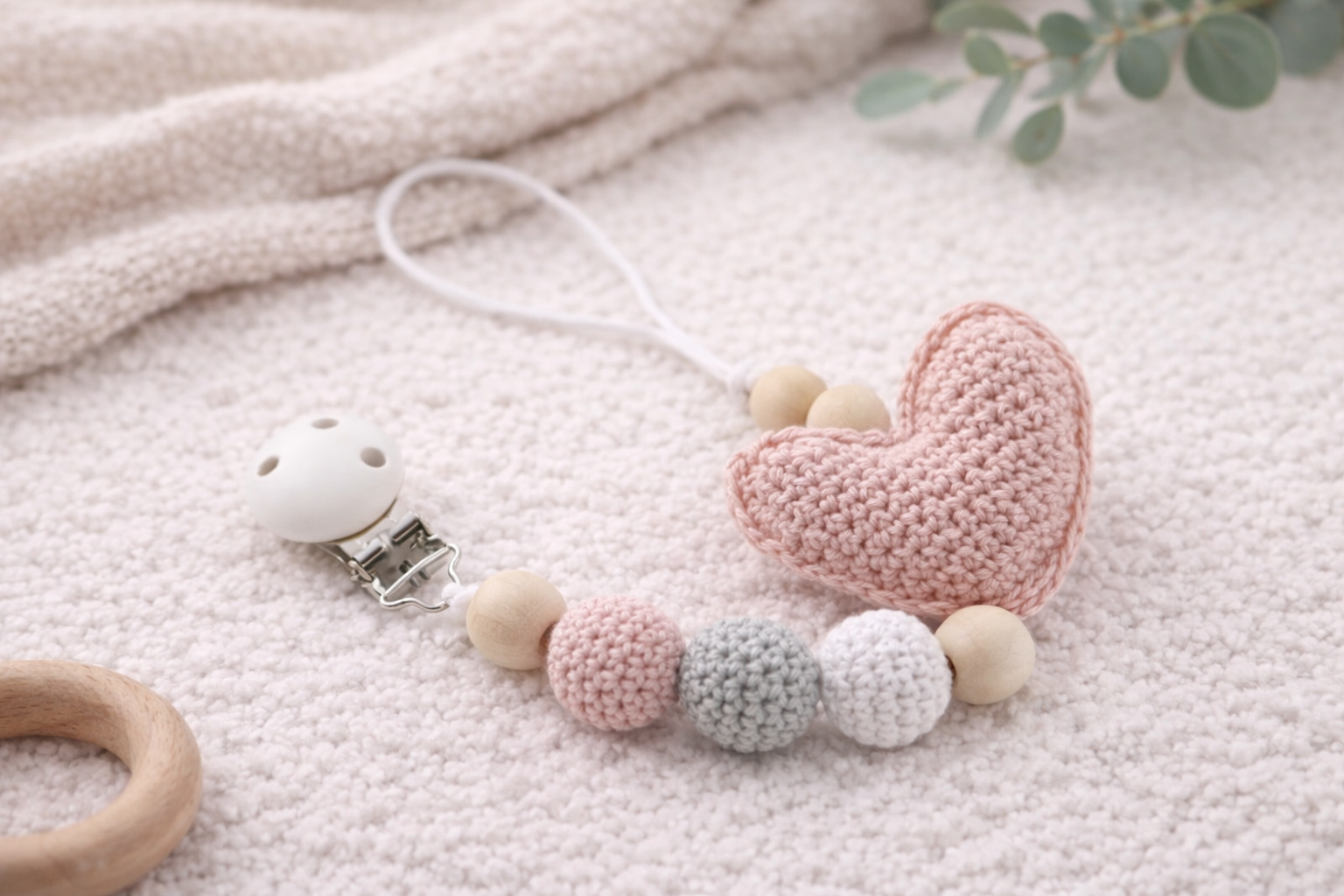 Speenkoord | Hartje - Strikje