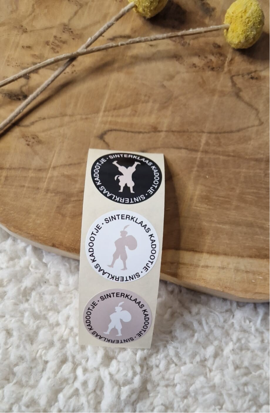 Sluitsticker | Sint & piet (10 stukt)