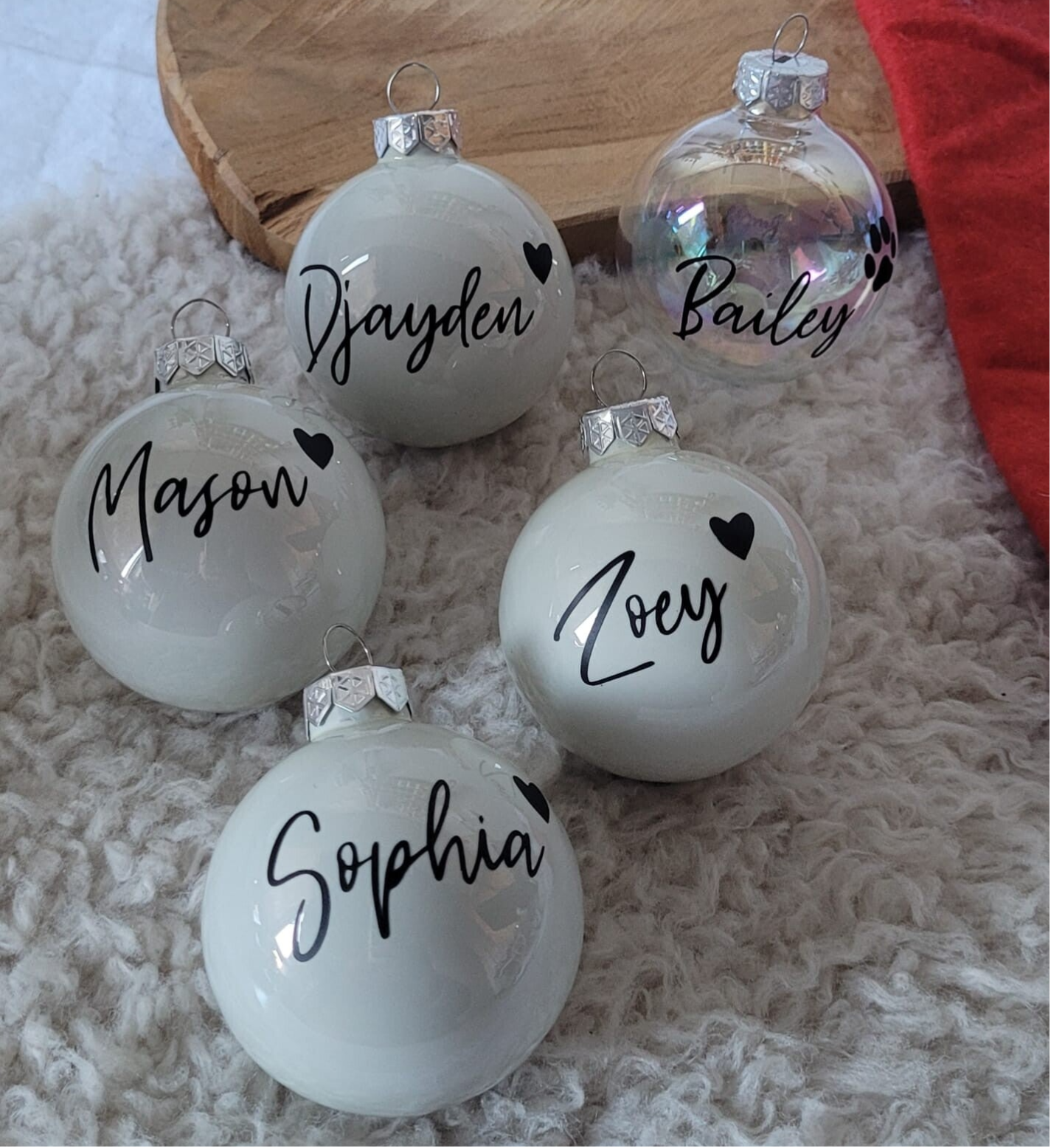 Kerst | Kerstbal met naam Small