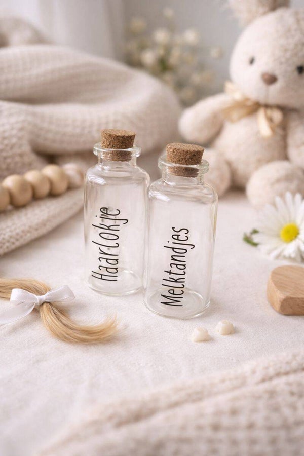 Bewaarbuisjes | haarlokjes & melktandjes 30ml
