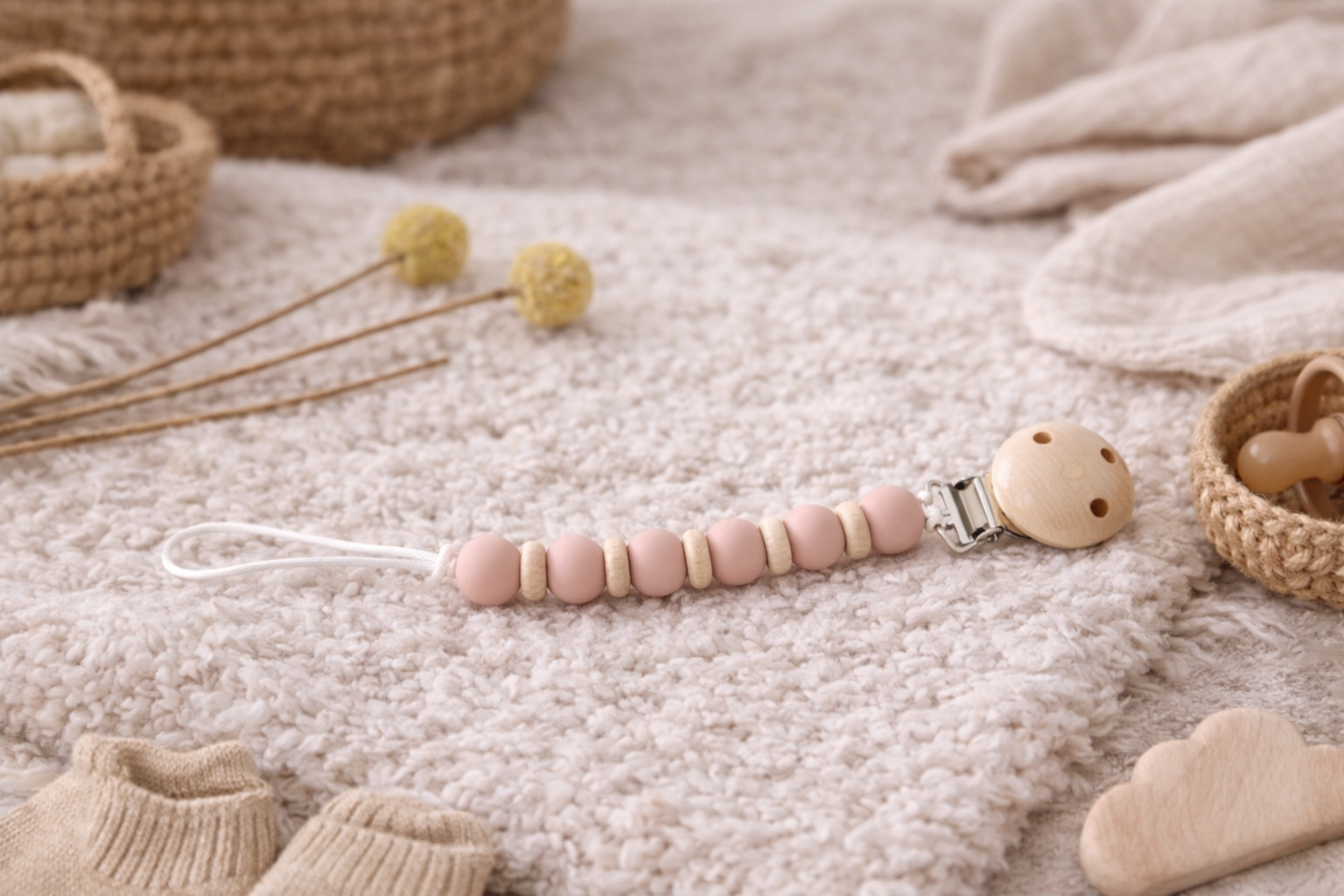 Speenkoord | Perzik Nude