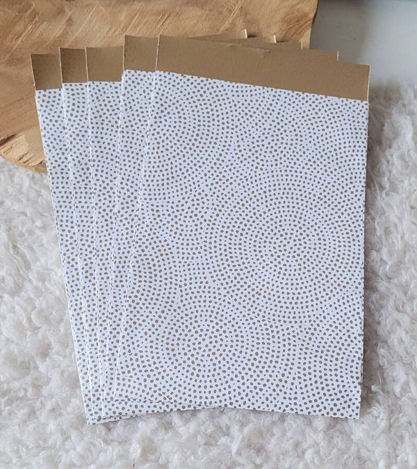 Cadeauzakjes | Gouden dots 12x19